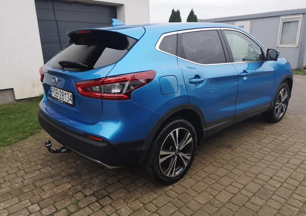 Nissan Qashqai cena 65800 przebieg: 96000, rok produkcji 2018 z Oborniki małe 37